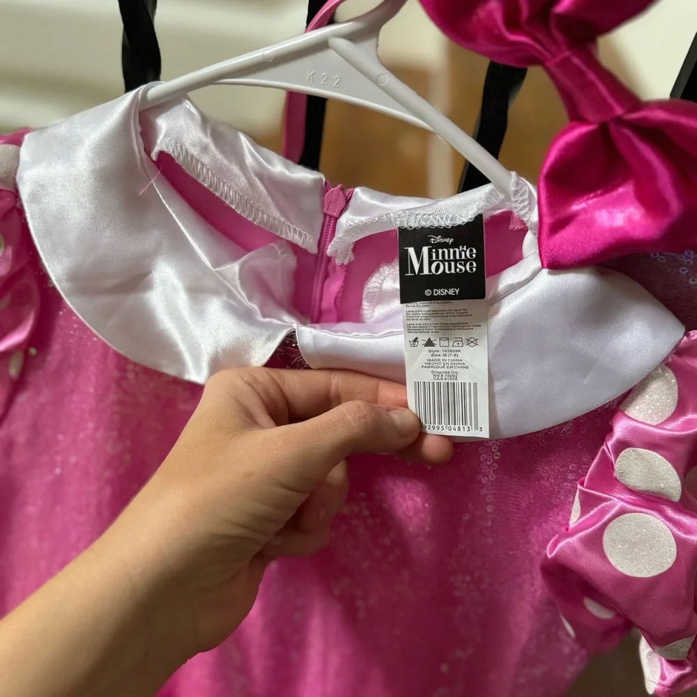 Disney Minnie Mouse Halloween Costume Girls 7-8 - Picture 3 of 7